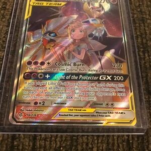 Pokemon Trading Card - Gold and Yellow